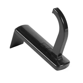 Настенный крючок для крепления гарнитуры для наушников для домашнего офиса и геймера (черный)