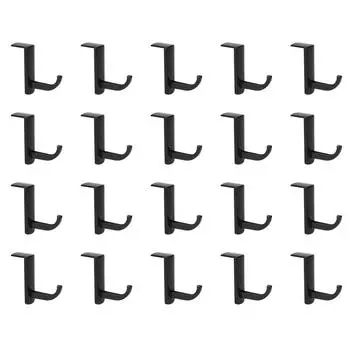 Настенный крючок для крепления гарнитуры для наушников для домашнего офиса и геймера (черный)