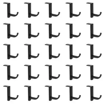 Настенный крючок для крепления гарнитуры для наушников для домашнего офиса и геймера (черный)