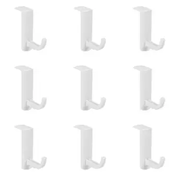 Настенный крючок для крепления гарнитуры для наушников для домашнего офиса и геймера (белый)