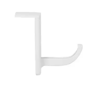 Настенный крючок для крепления гарнитуры для наушников для домашнего офиса и геймера (белый)