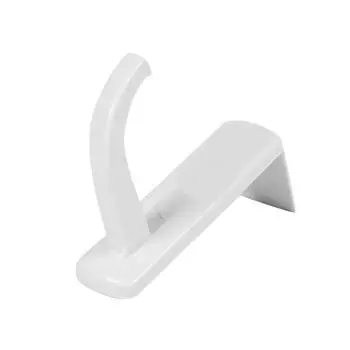 Настенный крючок для крепления гарнитуры для наушников для домашнего офиса и геймера (белый)