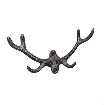 Настенный крючок для подвешивания одежды и ключей, металлическая вешалка для пальто и головных уборов Style A