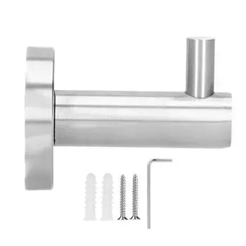 Настенный крючок из нержавеющей стали для полотенец, вешалки для кухни, ванной, спальни