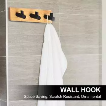 Настенный крючок, натуральный, отличная детализация, яркий цвет, замечательный прочный несущий органайзер, стеллаж, товары для дома S