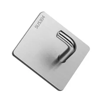 Настенный крючок-вешалка, держатель для ключей, полка для полотенец, стойка для хранения халатов, многоцелевая липкая несущая конструкция для домашней кухни