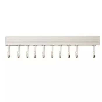 Настенный кухонный крючок для подставки, алюминиевая вешалка для кухонных принадлежностей, бесплатная ложка-лопатка