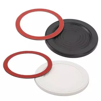 Настенный магнитный держатель для душа, магнитная наклейка с сильным присосом для IOS 12 13 14 15, кухня Black