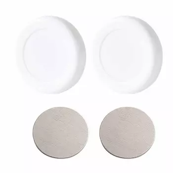 Настенный магнитный держатель для пульта дистанционного управления, круглый универсальный магнитный настенный органайзер-держатель для телевизора A