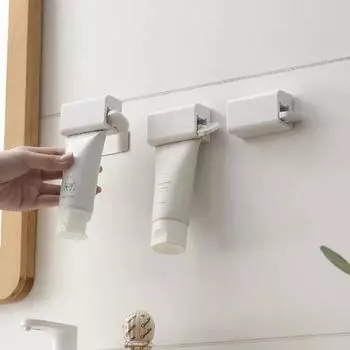 Настенный магнитный выжиматель для зубной пасты, ленивый выжиматель, зажим для зубной пасты, подставка для зубных щеток и зубной пасты в ванной, стеллаж для хранения дома