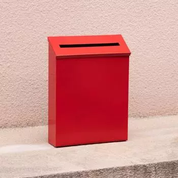 Настенный металлический почтовый ящик многофункциональный почтовый ящик большой емкости настенный почтовый ящик для экспресс-почты серебряный