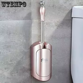 Настенный набор бытовых туалетных щеток Чистящая щетка Туалетная щетка Настенная немертвая угловая туалетная щетка Чистящая туалетная щетка onesize