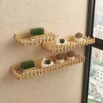 Настенный настенный балконный стеллаж для растений в гостиной без перфорации детский суккулентный стеллаж для цветов небольшая стойка для хранения