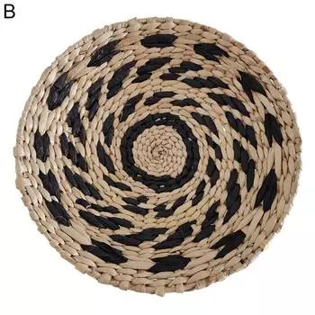 Настенный настенный стиль в этническом богемном стиле, натуральный декоративный орнамент ручной работы, украшение для дома 20cm B