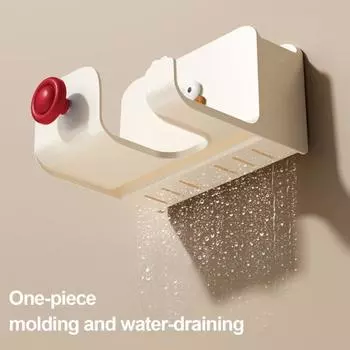 Настенный органайзер для хранения фена Yousheng с крючком, простая в установке самоклеящаяся вешалка для фена, настенная стойка