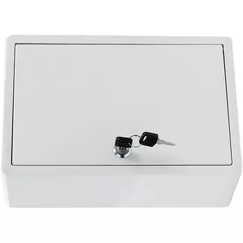 Настенный почтовый ящик для молока с уличными листами из железа для доставки свежей продукции ( ) Локализируемый кейс для ящика белый