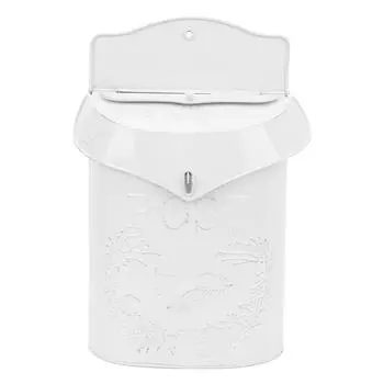 Настенный почтовый ящик металлический с рисунком птицы большая емкость водонепроницаемый настенный ретро почтовый ящик для