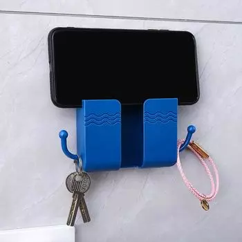 Настенный ящик для хранения, чехол с дистанционным управлением, штекер для телефона, держатель для зарядки, стойка зелёный