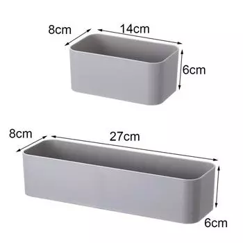 Настенный ящик для хранения косметики, полка для хранения в ванной, самоклеящийся чехол для хранения, держатель для пульта дистанционного управления, держатель для телефона, органайзер