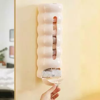 Настенный ящик для хранения нижнего белья, пластиковый диспенсер для мусорных мешков, органайзер для нижнего белья для дома