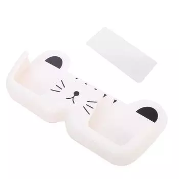 Настенный ящик для хранения очков, витрина для очков, бесплатная стойка для хранения солнцезащитных очков, портативный органайзер для очков one size белый