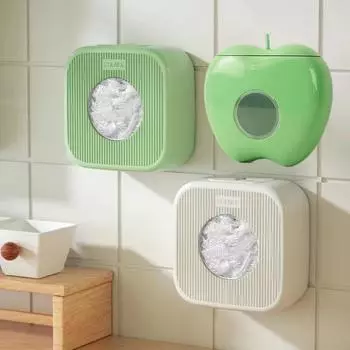 Настенный ящик для хранения свежих продуктов, одноразовый контейнер для хранения пищевых продуктов, контейнер для хранения свежих продуктов, ящик-диспенсер серый