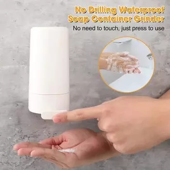 Настенный ящик для измельчения мыльного порошка, мыломолка для кускового мыла, туалета в ванной, контейнер для мыла без сверления, органайзер для моющих средств