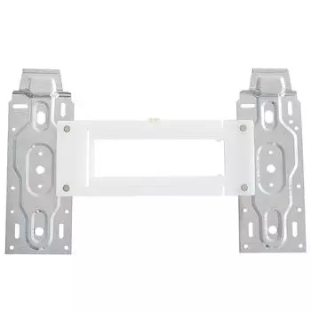 Настенный регулируемый кронштейн для домашнего сплит-системы внутреннего блока с указателем уровня серебряный