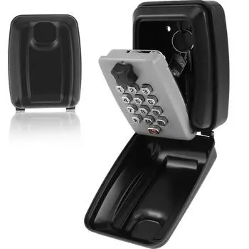 Настенный сейф с замком для ключей, секретный код, сейф для хранения ключей, без ключа, для домашнего офиса, всепогодный сейф, органайзер для ключей, НОВЫЙ