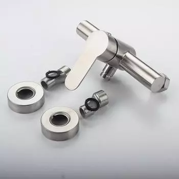 Настенный смеситель для душа, смеситель для душа из нержавеющей стали SUS304, смеситель с переключателем для горячей и холодной воды