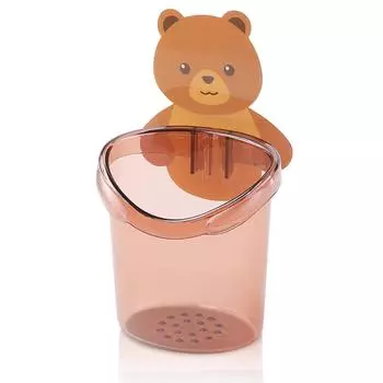 Настенный стакан для бритвы с мультяшным рисунком, самоклеящиеся стаканы, самоосушающийся держатель для зубной щетки, аксессуары для туалета