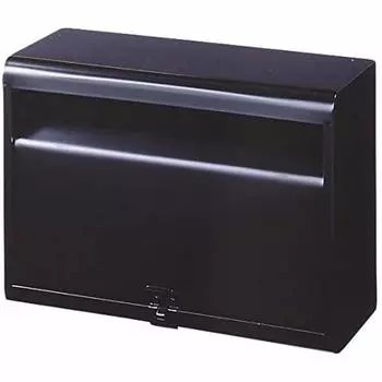 Настенный столб Green Life Post из стали, совместимый с замком формата А4, матовый черный [Сделано в Японии] FH-50(МБК)