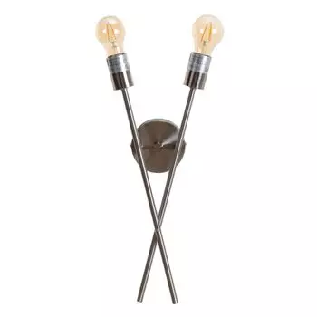 Настенный светильник 18 х 10 х 45 см Металл Серебристый