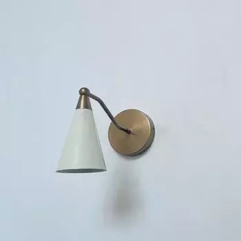 Настенный светильник бра для ванной комнаты настенный светильник Mid Century Shade Cone настенный светильник Lights