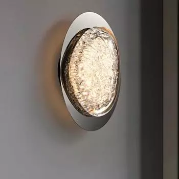Настенный светильник Crystal Platinum Art, ночник для спальни, оптический акриловый настенный светильник для гостиной, простая и современная бытовая техника