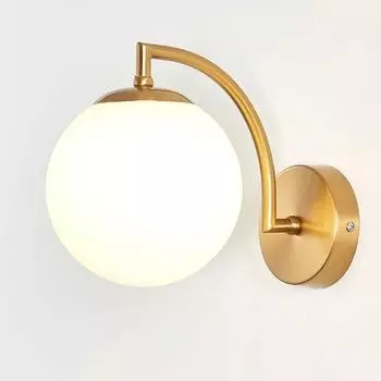 Настенный светильник для улицы, с регулируемыми углами для верхнего и нижнего освещения, светильник для гостиной, балкона, прохода, сада, дворового освещения, One Size золотой