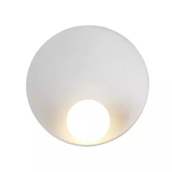 Настенный светильник из смолы в кремовом стиле для спальни, прихожей, простого и индивидуального украшения в скандинавском стиле для гостиной White light белый