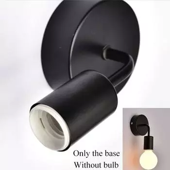 Настенный светильник, лампа для прохода, прикроватная лампа, ретро промышленная ветровая лампа, абажур белый