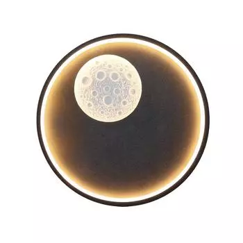 Настенный светильник, спальня, новая декоративная картина, прикроватная лестница, фоновая настенная лампа, гостиная, настенный светильник для коридора, луна 18W&Warm light белый