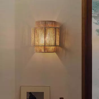 Настенный светильник в стиле бохо с лампочкой, светильник в стиле бохо для детской комнаты