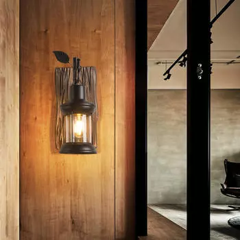 Настенный светильник в стиле ретро, бра, освещение для спальни, коридора, прихожей, ресторана