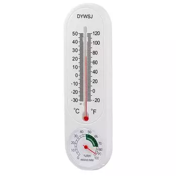 Настенный термометр для использования в помещении и на открытом воздухе, измеритель влажности для сада, теплицы и дома