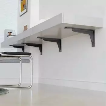 Настенный треугольный кронштейн для стола или раковины