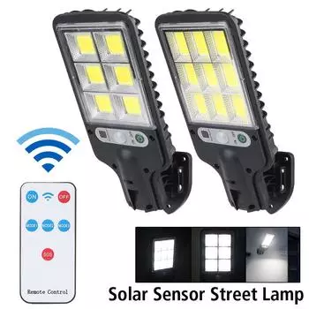 Настенный водонепроницаемый IP64 1 шт. солнечный уличный светодиодный светильник для сада, террасы, гаража, индукционная лампа для человеческого тела 90COB с дистанционным управлением