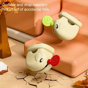 Настенный выдавливатель зубной пасты Компактный дизайн Симпатичный выдавливатель зубной пасты в форме животного Всасывающий красный