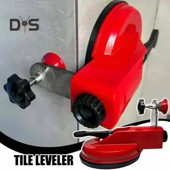 Настенный выравниватель плитки с большой ручкой Torx Система выравнивания плитки Супер всасывающая система Монтажная пластина с большой угловой фиксированной плитой для выравнивания мрамора Керамическая плита C