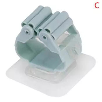 Настенный зажим для швабры, держатель для швабры, вешалка для щеток, стеллаж для домашнего хранения, крючки для ванной комнаты