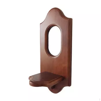 Настенный зеркальный подсвечник, подвесной художественный подсвечник для камина в фермерском доме