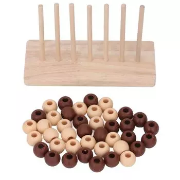 Настольная 3D-игра с бусинами, шахматная игрушка 4 Connect, интерактивная головоломка для раннего развития, игра для двух игроков