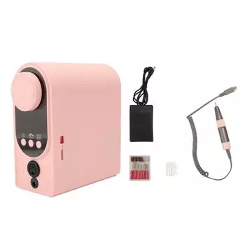 Настольная электрическая дрель для ногтей 0-35000 об/мин подключаемая полировщик ногтей профессиональная шлифовальная машина для ногтей для М EU Plug